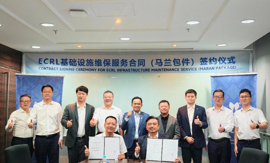 签约现场。通讯员傅宸